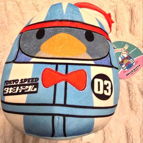 Sanrio Tuxedosam Tokyo Racer Squishmallow - Picture 1 of 4